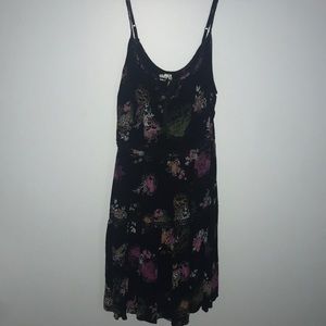 spaghetti-strap dress